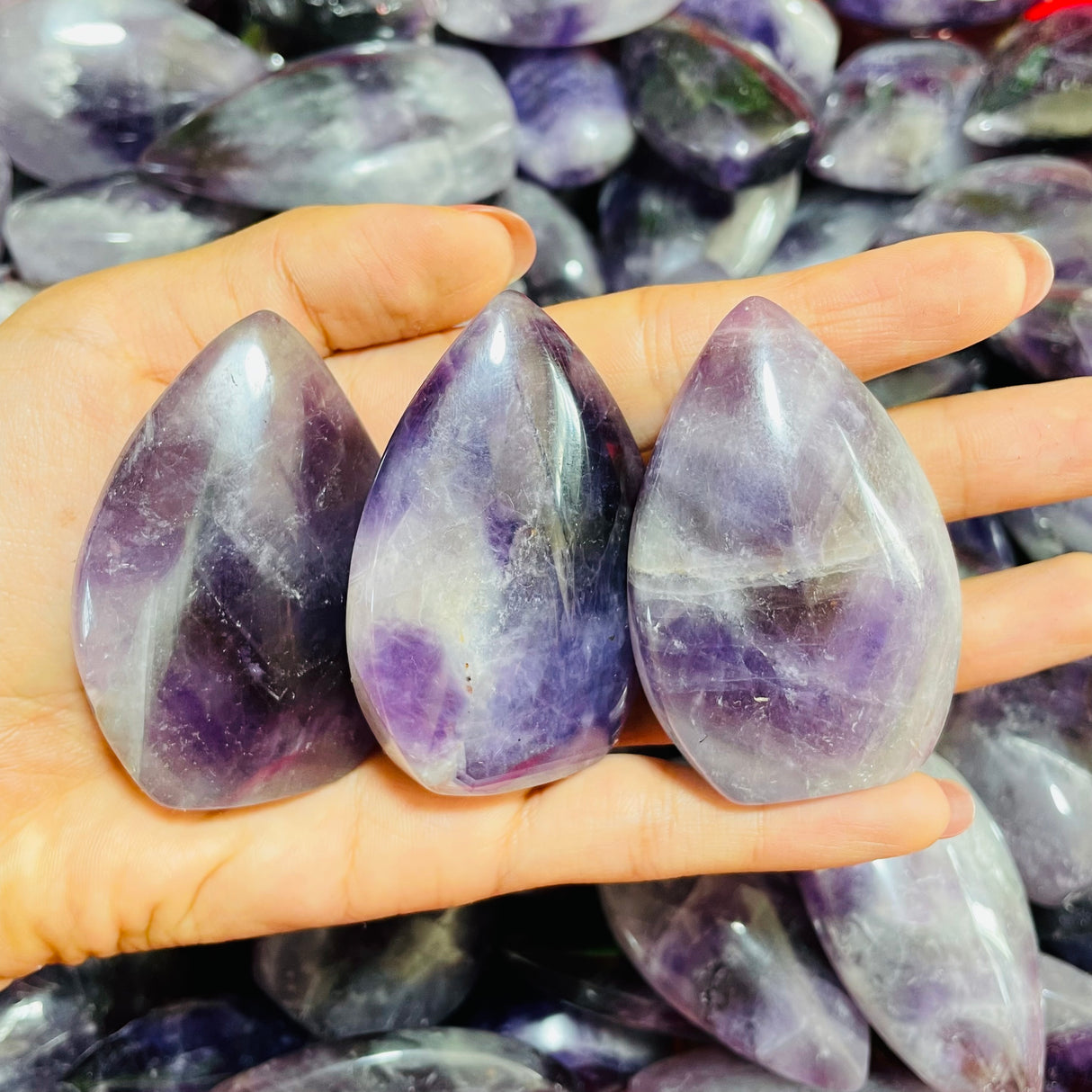 Chevron Amethyst Arrow Head Shaped Stone Wholesale -Wholesale Crystals