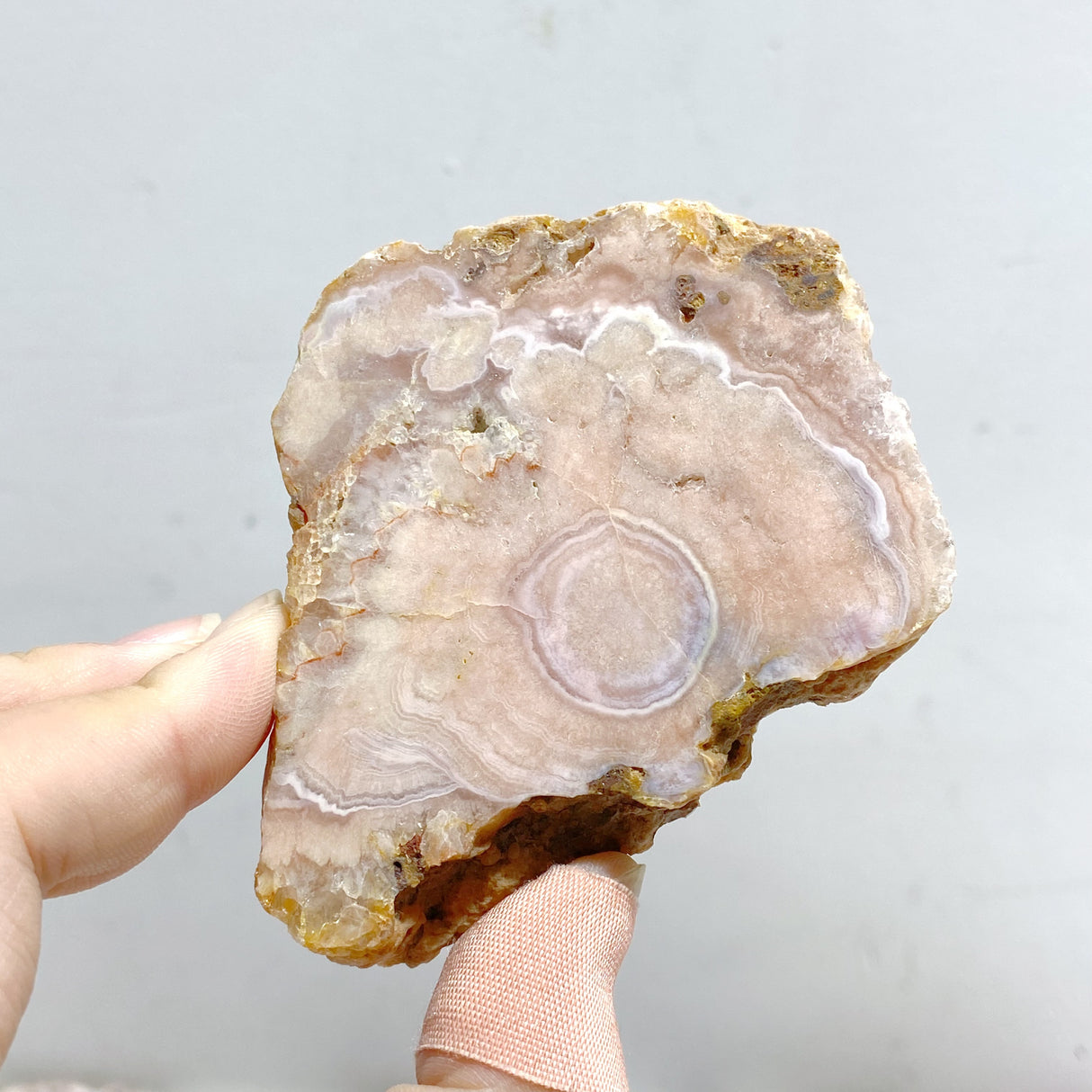 31 Pieces Sakura Flower Agate Slabs