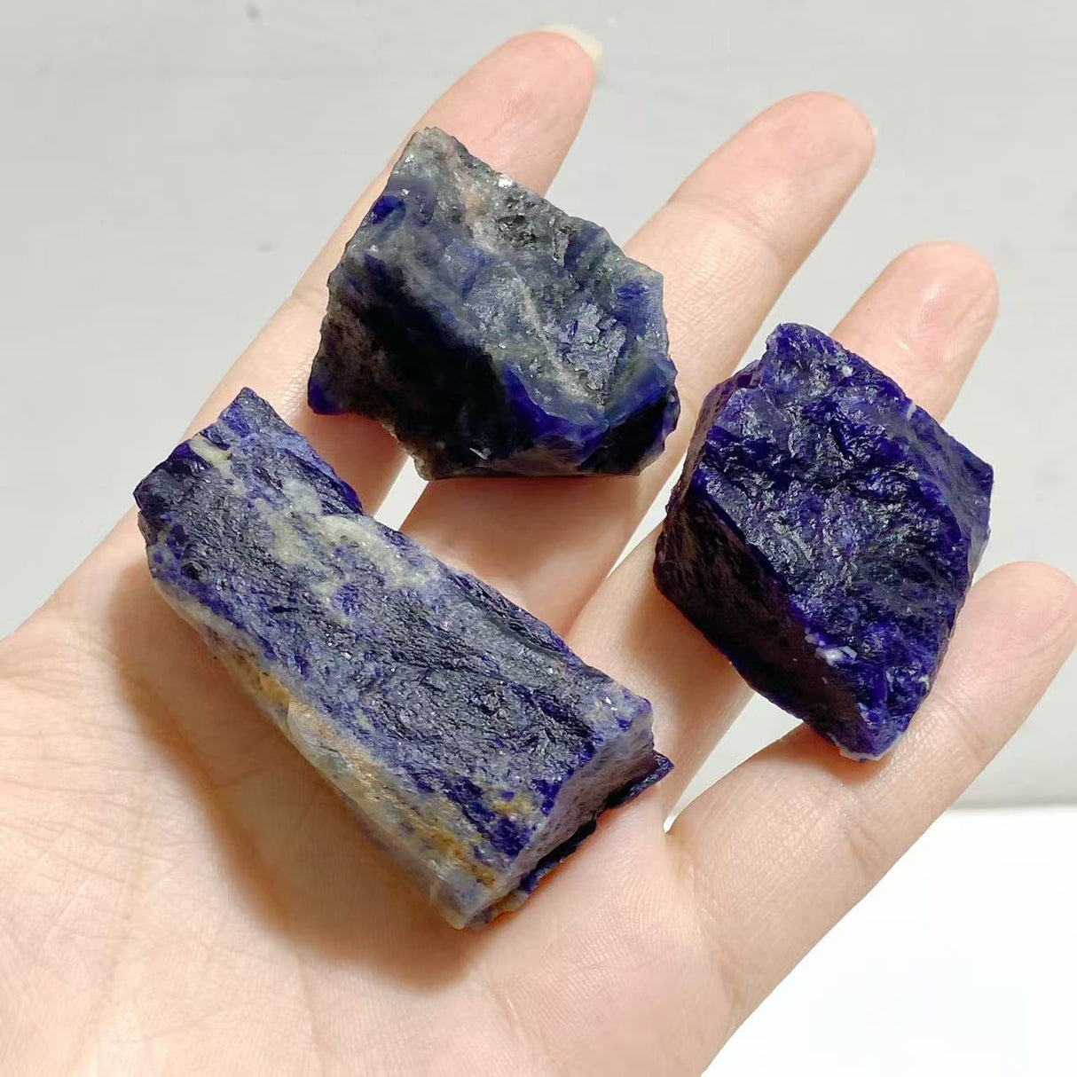 Blue Sodalite Raw Stone Wholesale