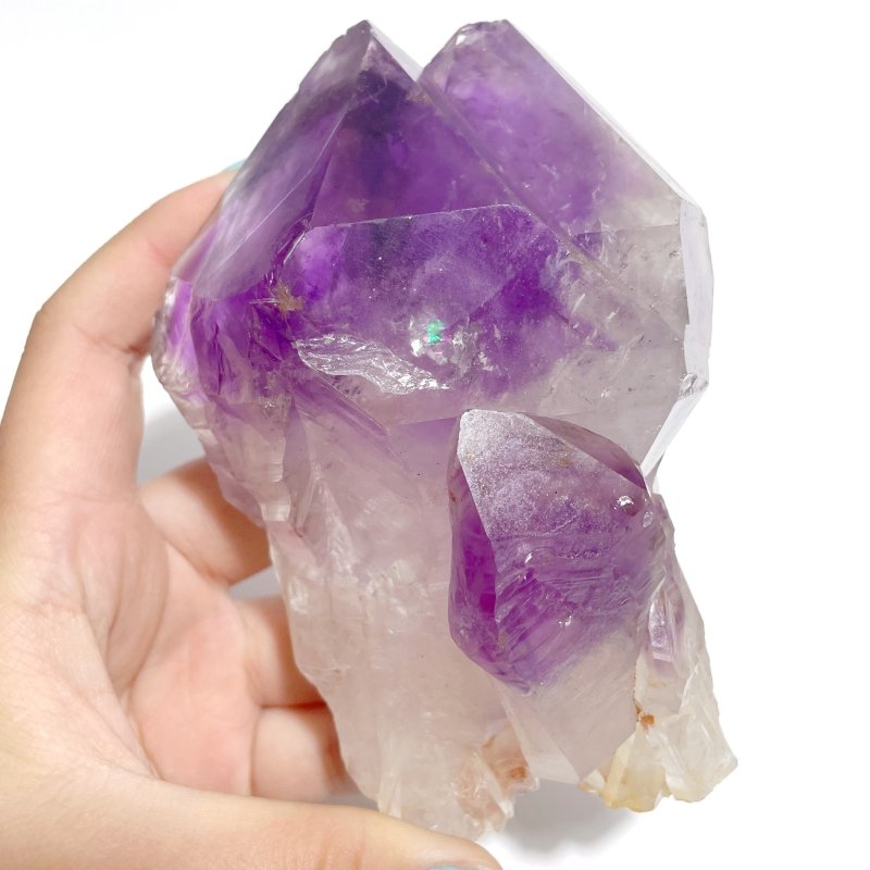 10 Pieces Beautiful Amethyst Specimen Skeletal Crystal - Wholesale Crystals