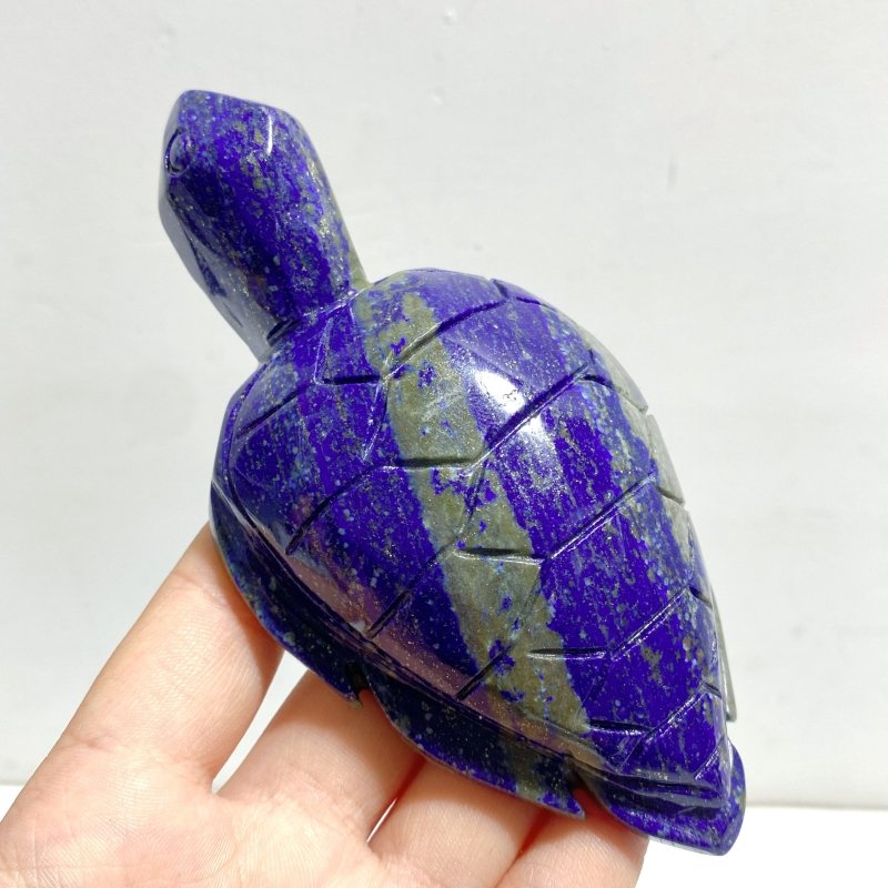10 Pieces Lapis Lazuli Sea Turtles Carving - Wholesale Crystals