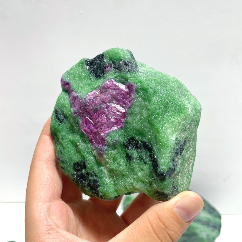 10 Pieces Large Raw Ruby Zoisite Specimen - Wholesale Crystals
