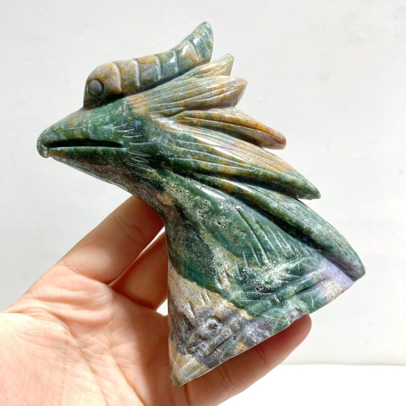 10 Pieces Ocean Jasper Birds Carving Clearance - Wholesale Crystals