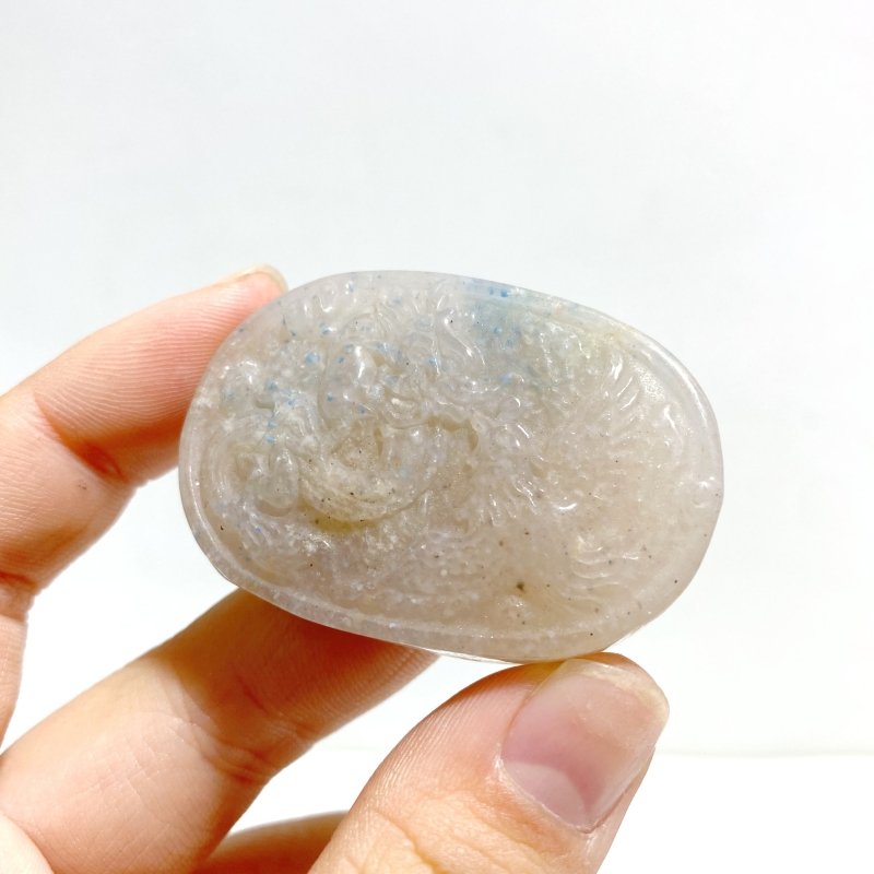 11 Pieces Trolleite Stone Dragon & Phoenix Crystal Carving - Wholesale Crystals