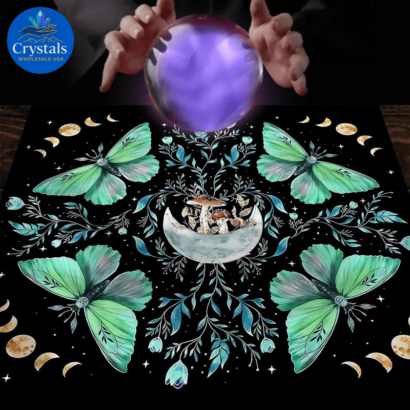 12 Animal Starry Sky Tarot Tablecloth - Wholesale Crystals