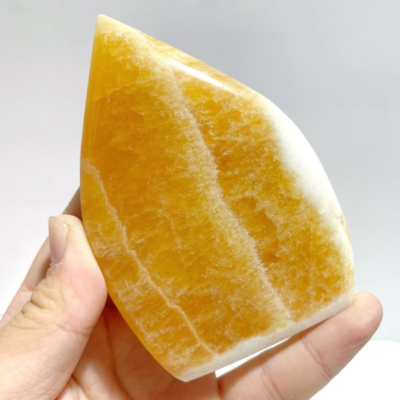 12 Pieces Yellow Calcite Arrow Head Shape - Wholesale Crystals
