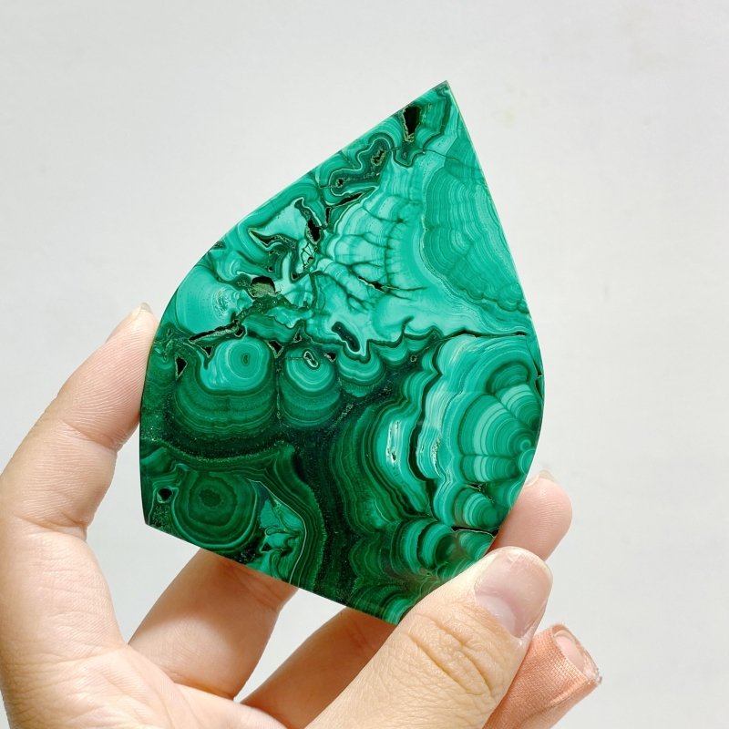 13 Pieces Beautiful Malachite Arrow Head Shape - Wholesale Crystals
