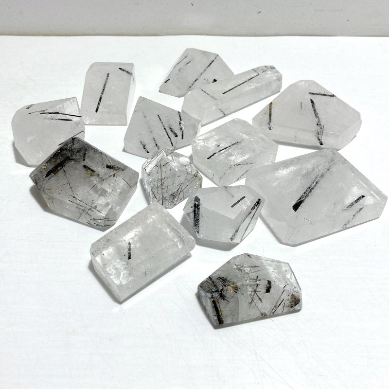 13 Pieces Black Tourmaline Free Form - Wholesale Crystals