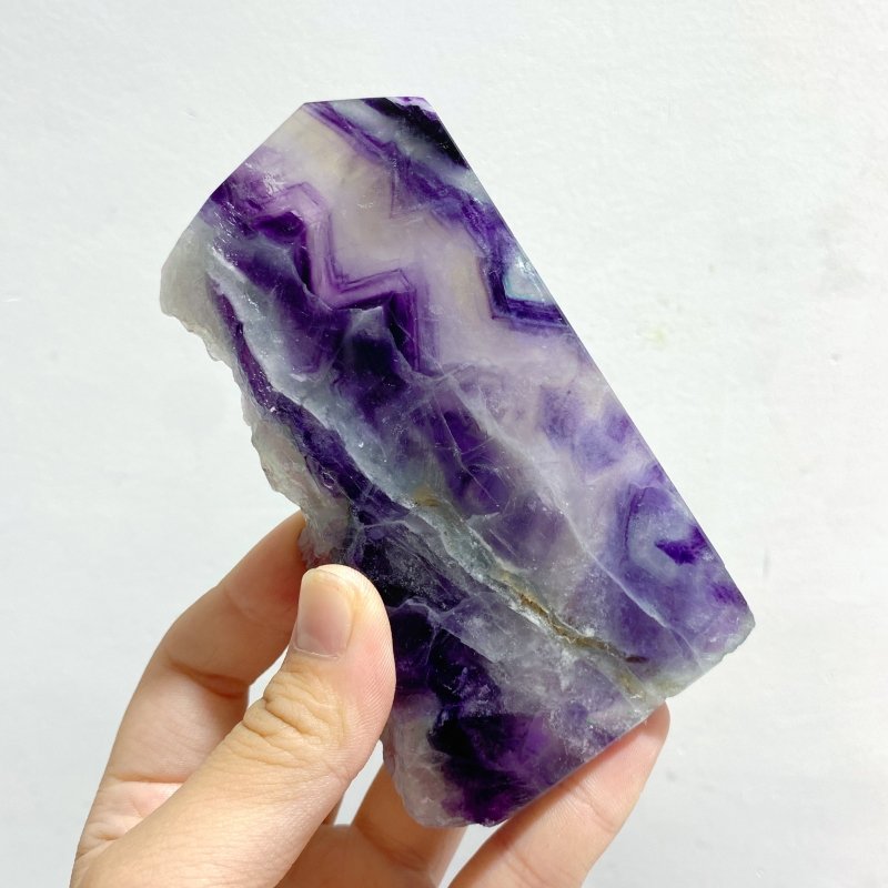 13 Pieces Rainbow Fluorite Raw Side Tower - Wholesale Crystals