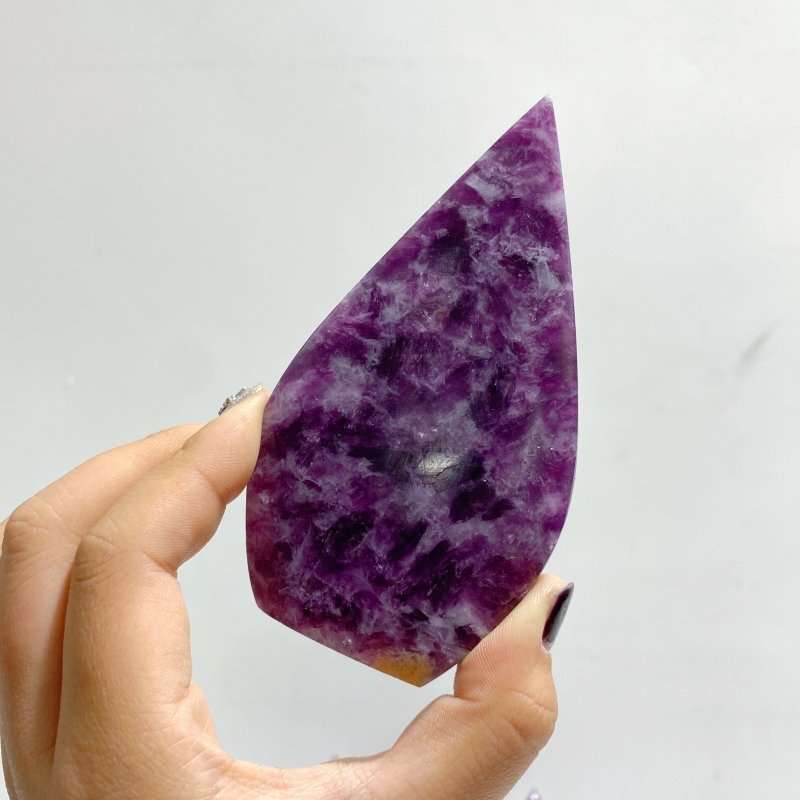 13 Pieces Spark Lepidolite Arrow Head Shape - Wholesale Crystals