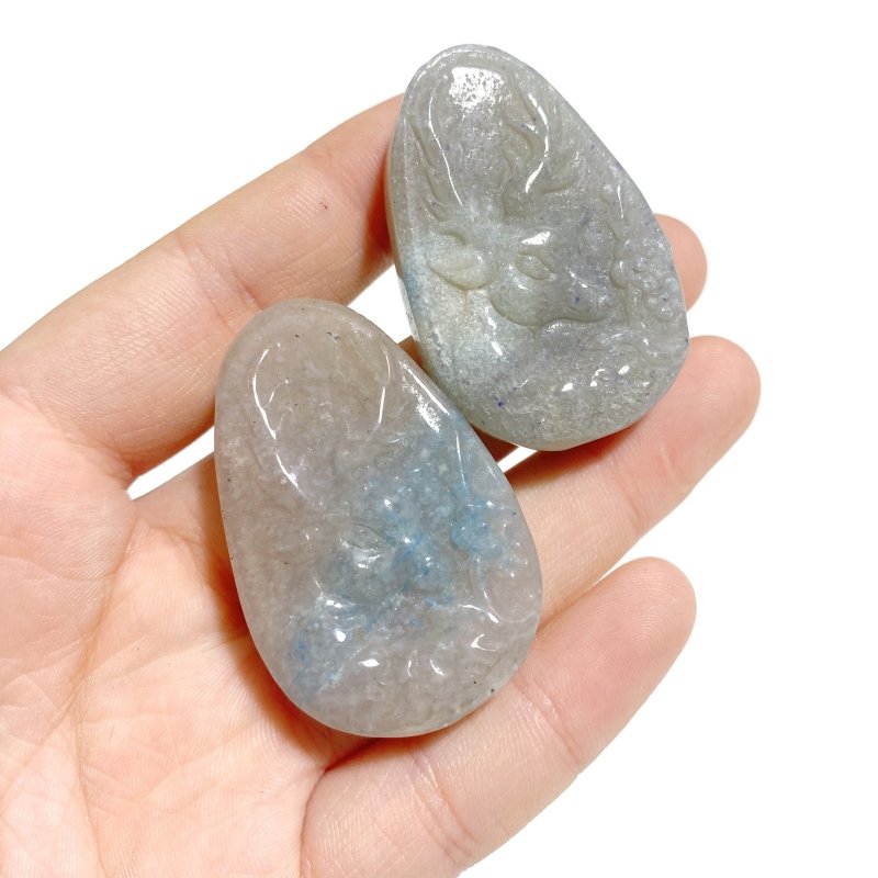 13 Pieces Trolleite Sika Deer Crystal Carving - Wholesale Crystals