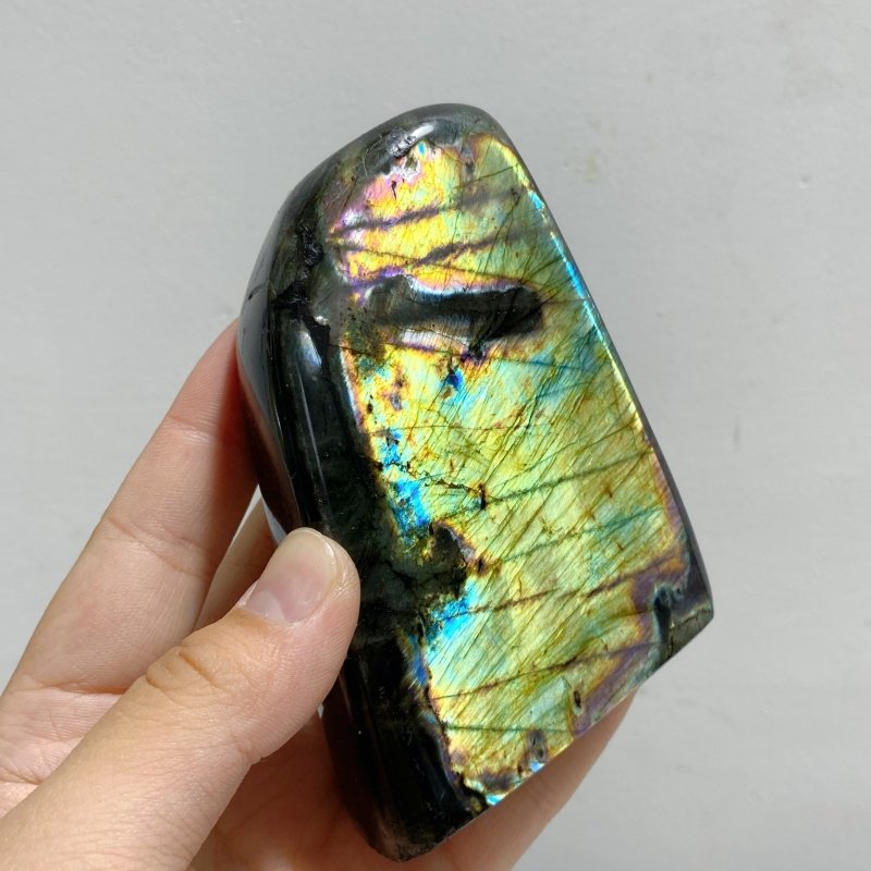 14 Pieces Beautiful Polished Labradorite Free Form -Wholesale Crystals