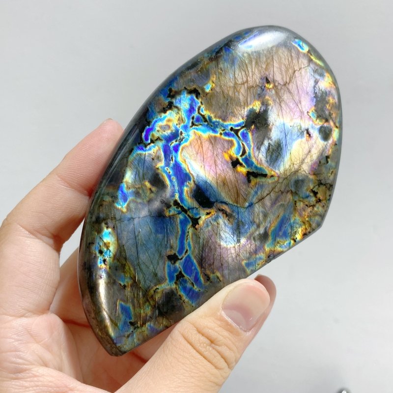 14 Pieces Beautiful Yellow Blue Labradorite Free Form -Wholesale Crystals