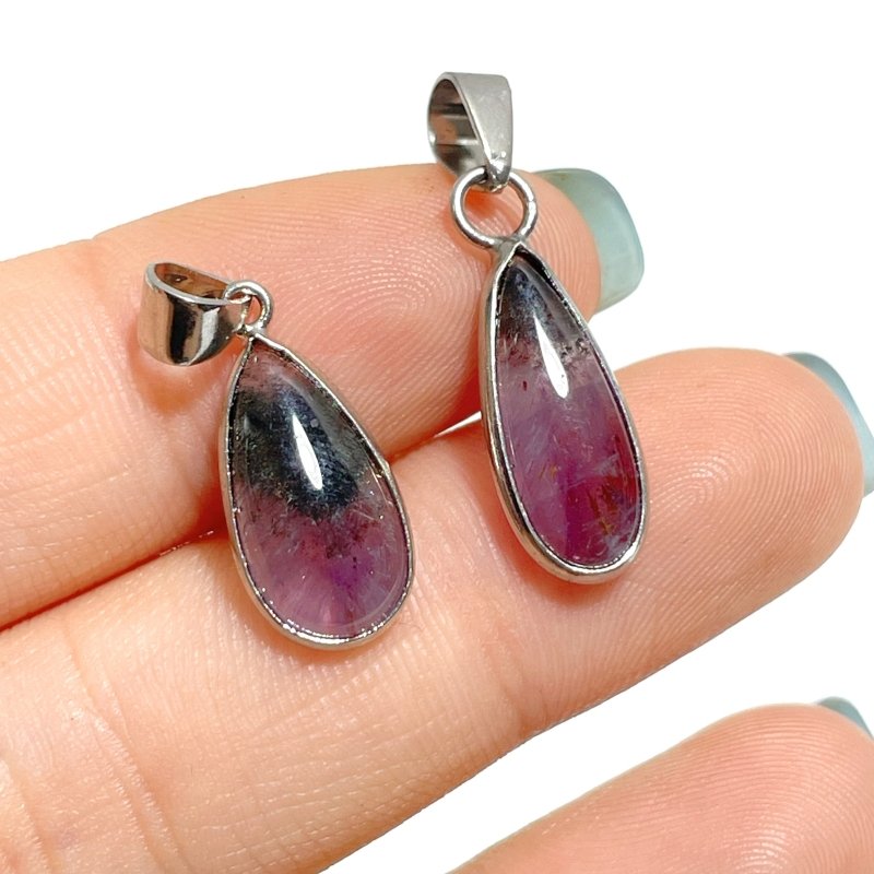 15 Pieces Auralite 23 Crystal Pendant - Wholesale Crystals