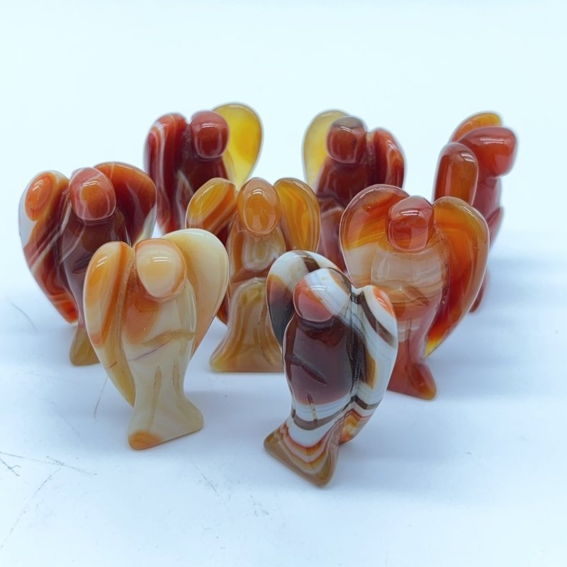 1.5in Carnelian Angel Carving Wholesale -Wholesale Crystals