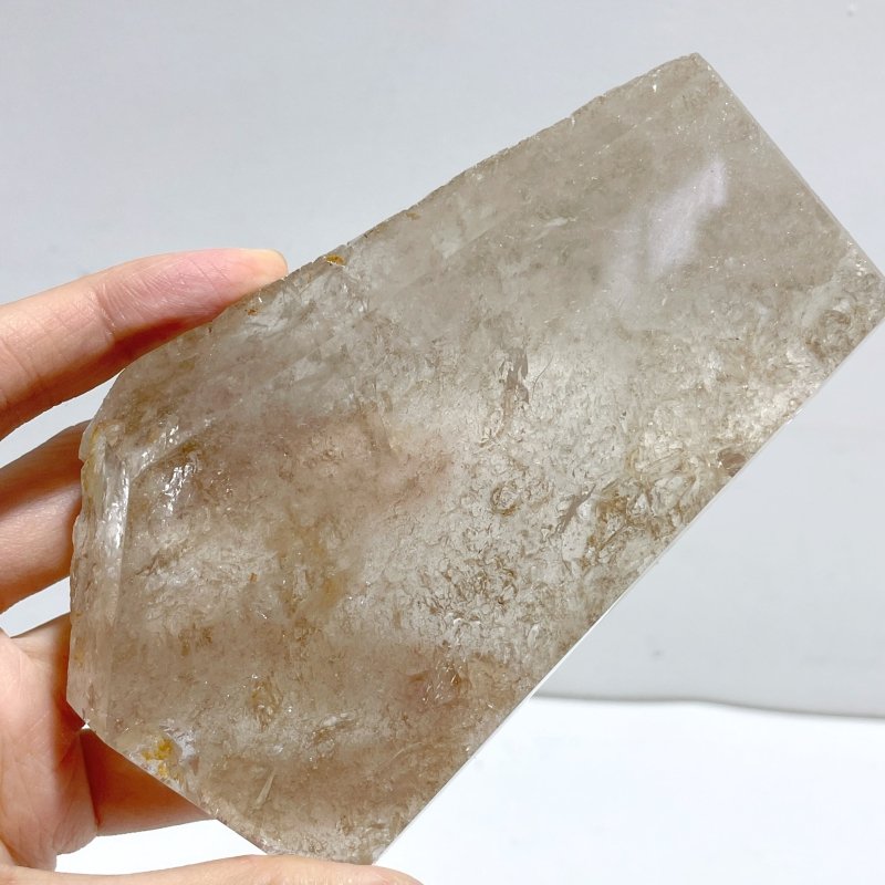 17 Pieces Golden Hematoid Quartz Free Form - Wholesale Crystals