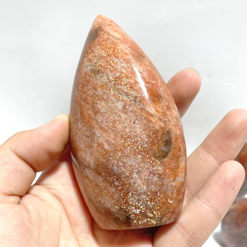 18 Pieces High Quality Sunstone Arrow Head Shape - Wholesale Crystals