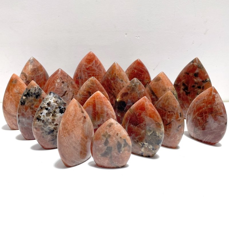 18 Pieces High Quality Sunstone Arrow Head Shape - Wholesale Crystals