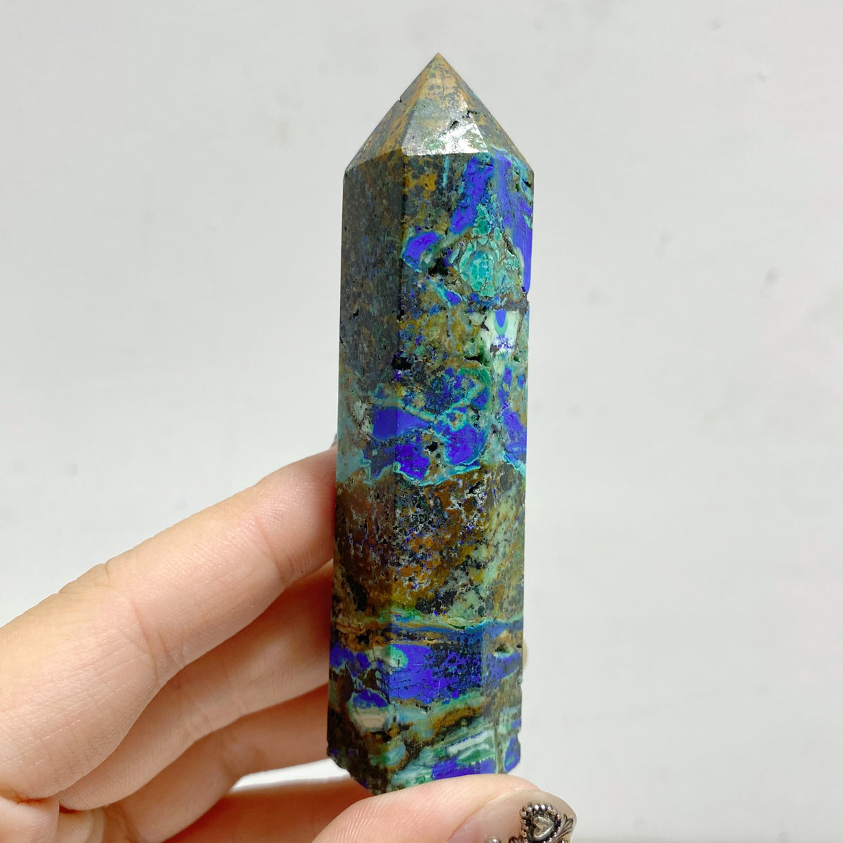 Azurite Mixed Malachite Point Wholesale