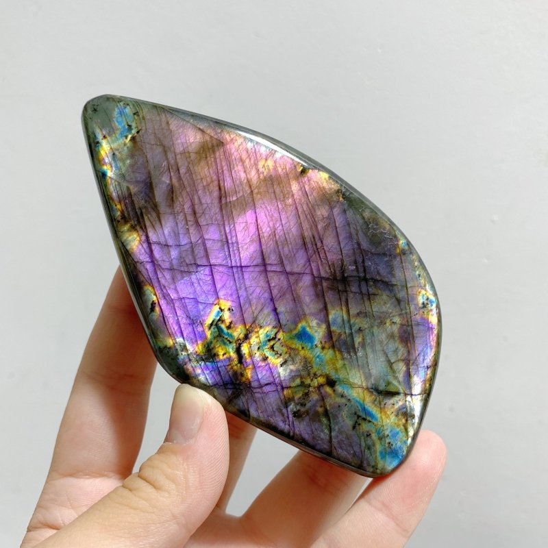 19 Pieces Beautiful Polished Labradorite Free Form -Wholesale Crystals