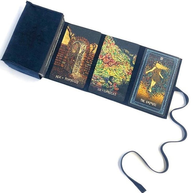 2 Double - sided velvet Tarot Cards Storage Bag (MOQ:100pcs) - Wholesale Crystals