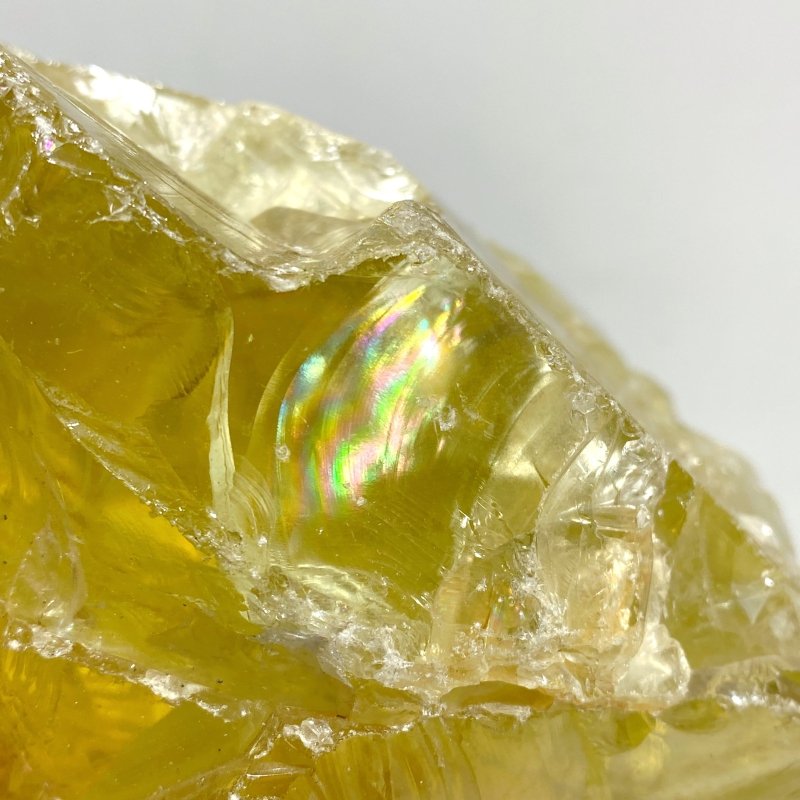2 Pieces Large Citrine Raw Stone Specimen With Beautiful Rainbow 9 -Wholesale Crystals