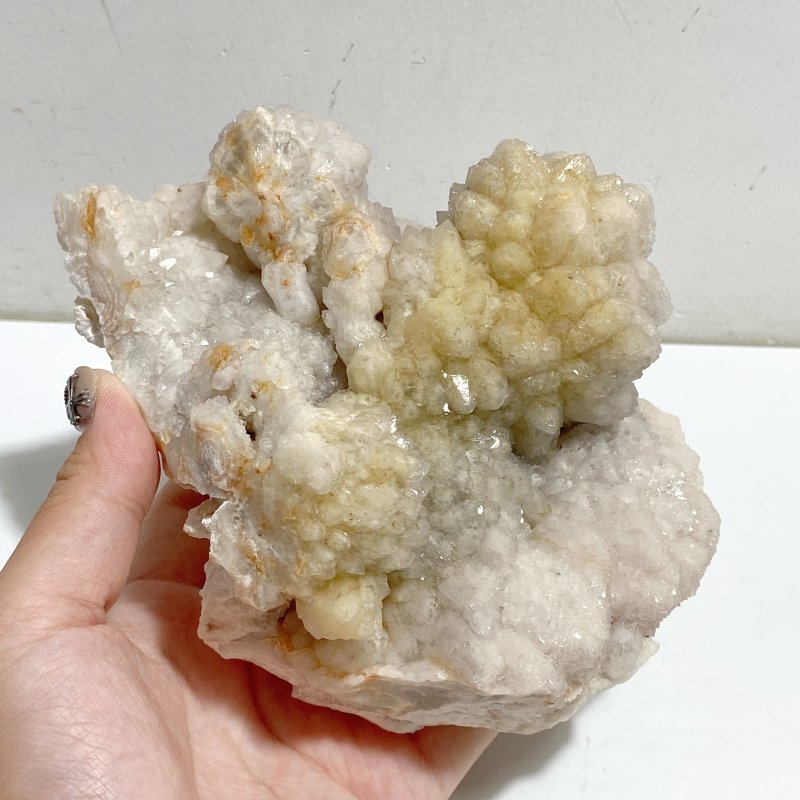 2 Pieces Raw Stilbite Specimen With Stand #4 -Wholesale Crystals