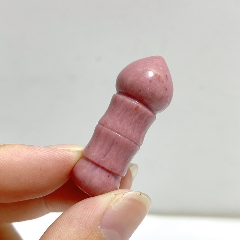 2 Types Penis Carving Wholesale Ocean Jasper Rhodonite -Wholesale Crystals
