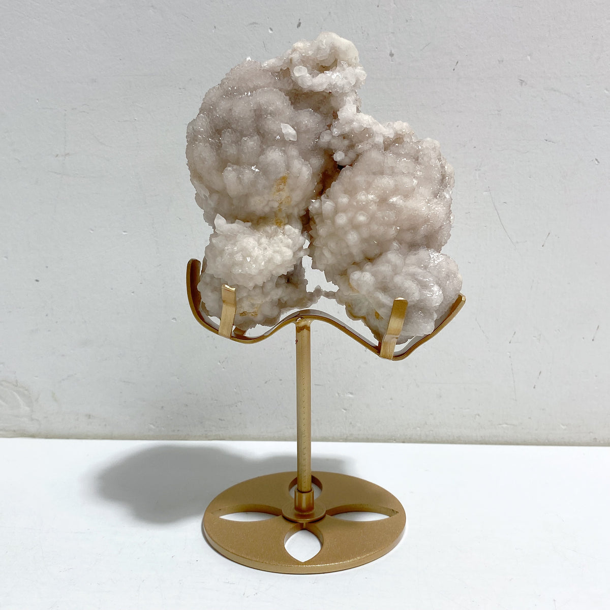 4 Pieces Raw Stilbite Specimen With Stand #5