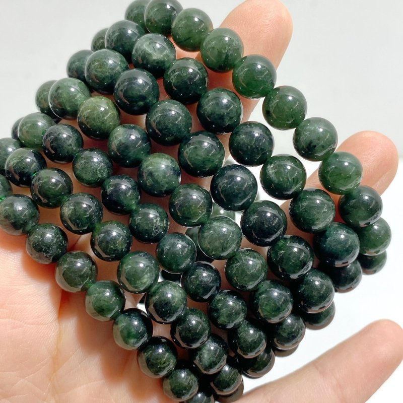 22 Pieces Green Full Rutile Quartz Bracelets - Wholesale Crystals