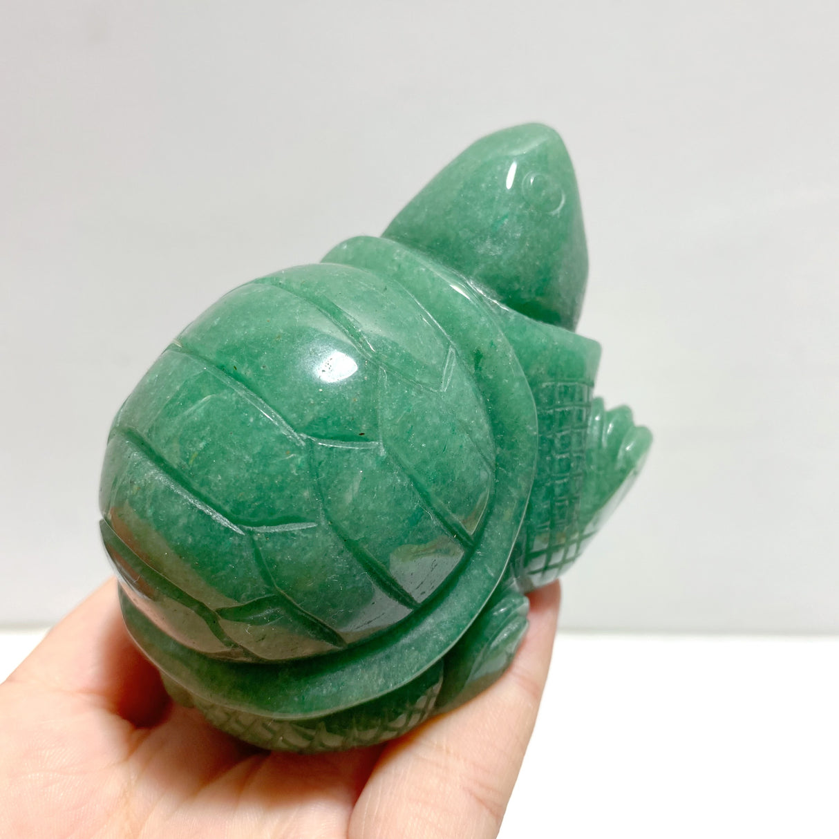 12 Pieces Green Aventurine Mixed Animals Carving