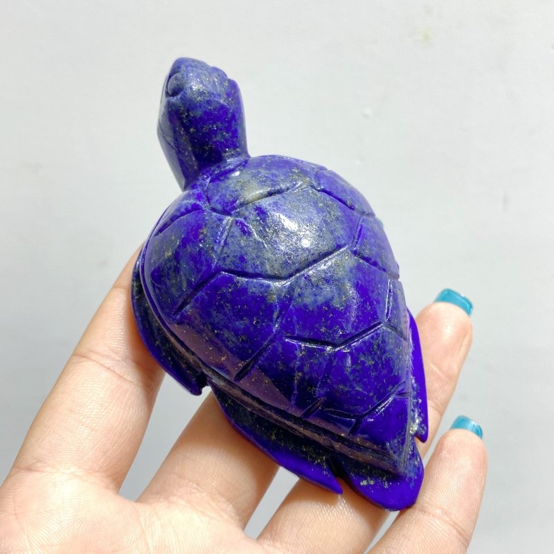 25 Pieces Lapis Lazuli Sea Turtles Carving - Wholesale Crystals