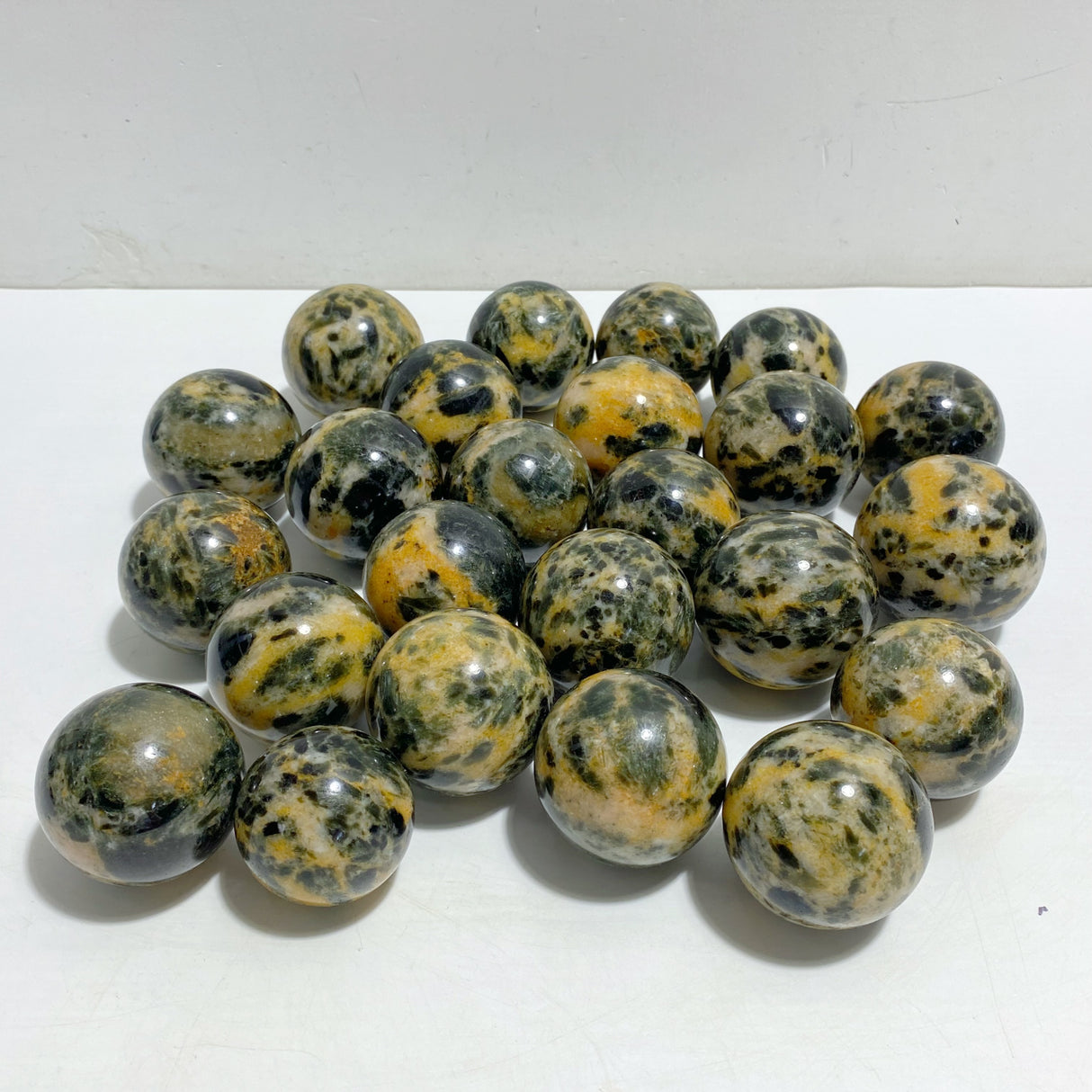 24 Pieces Seraphinite Spheres