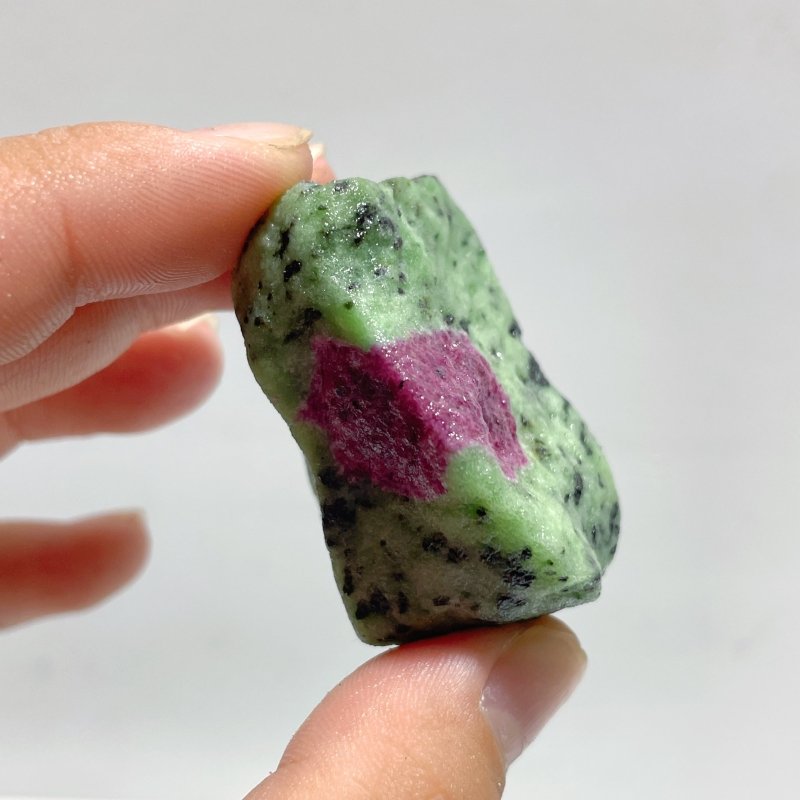 26 Pieces Raw Ruby Zoisite Specimen For Collection - Wholesale Crystals