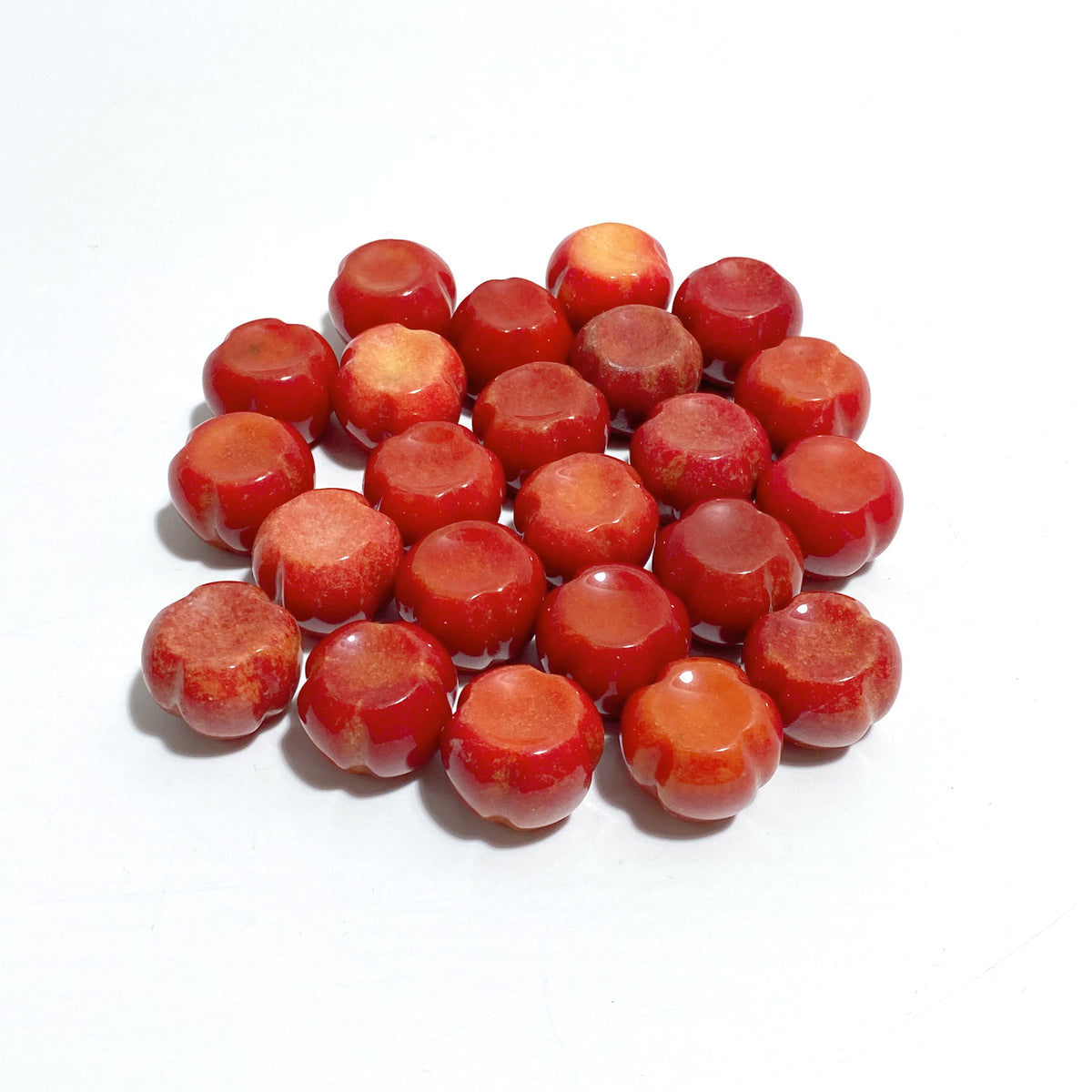 Mini Red Agate Halloween Pumpkin Carving Wholesale