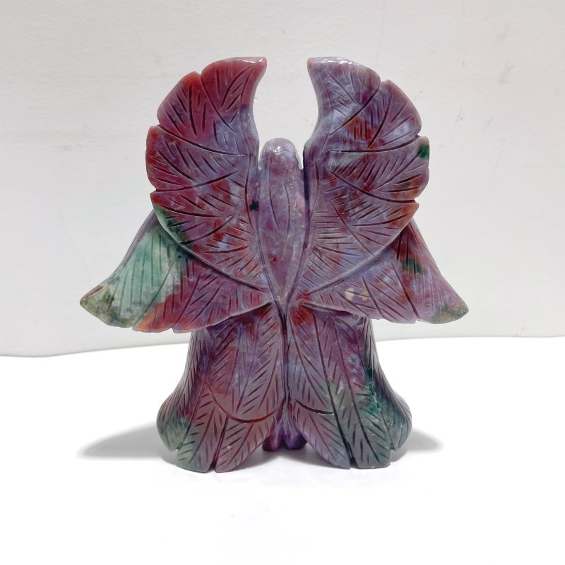 3 Pieces Large Ocean Jasper Seraphim Angel Carving - Wholesale Crystals