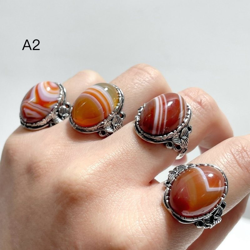 3 Style Vintage Carnelian Ring Wholesale - Wholesale Crystals
