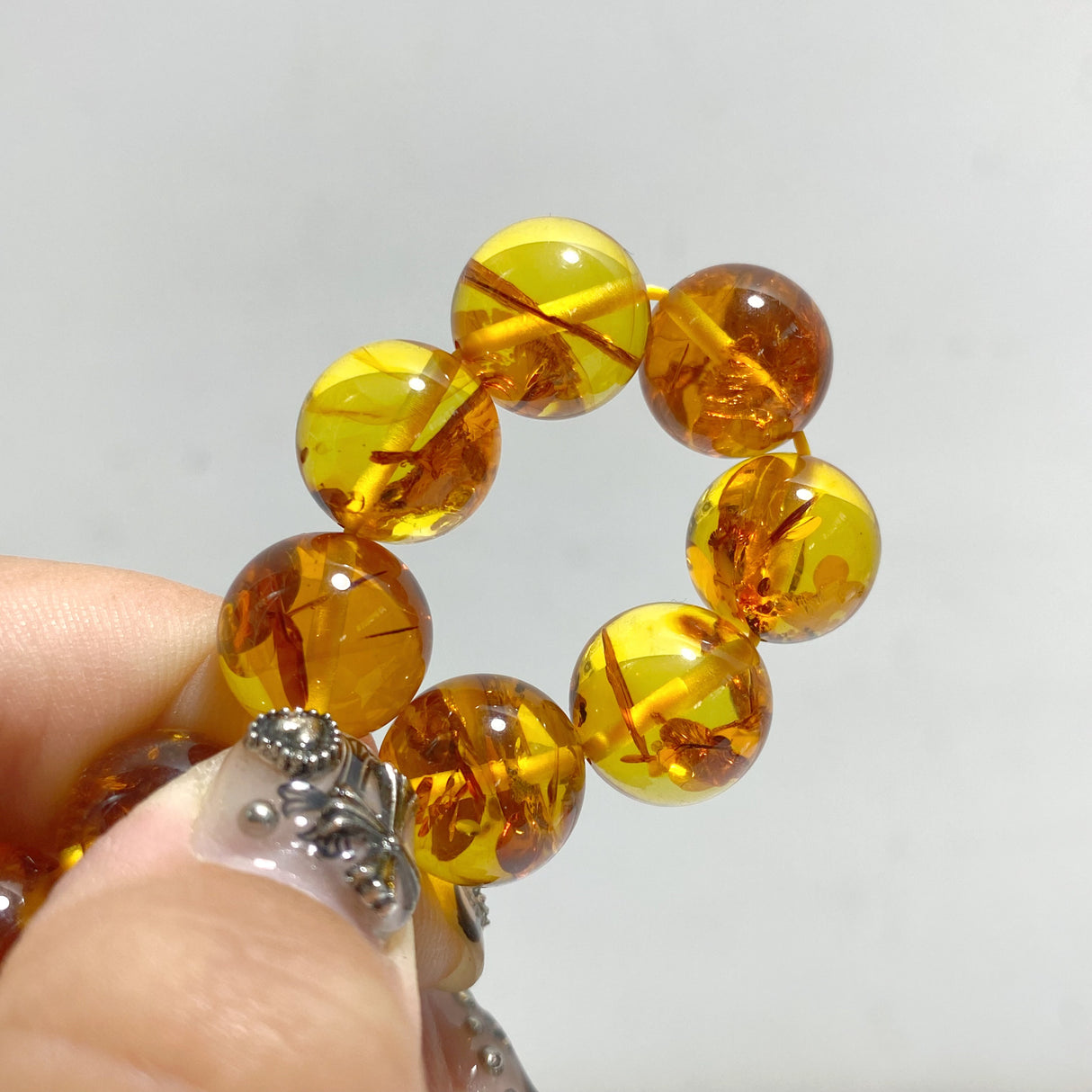 High Grade 12mm Amber Bracelet