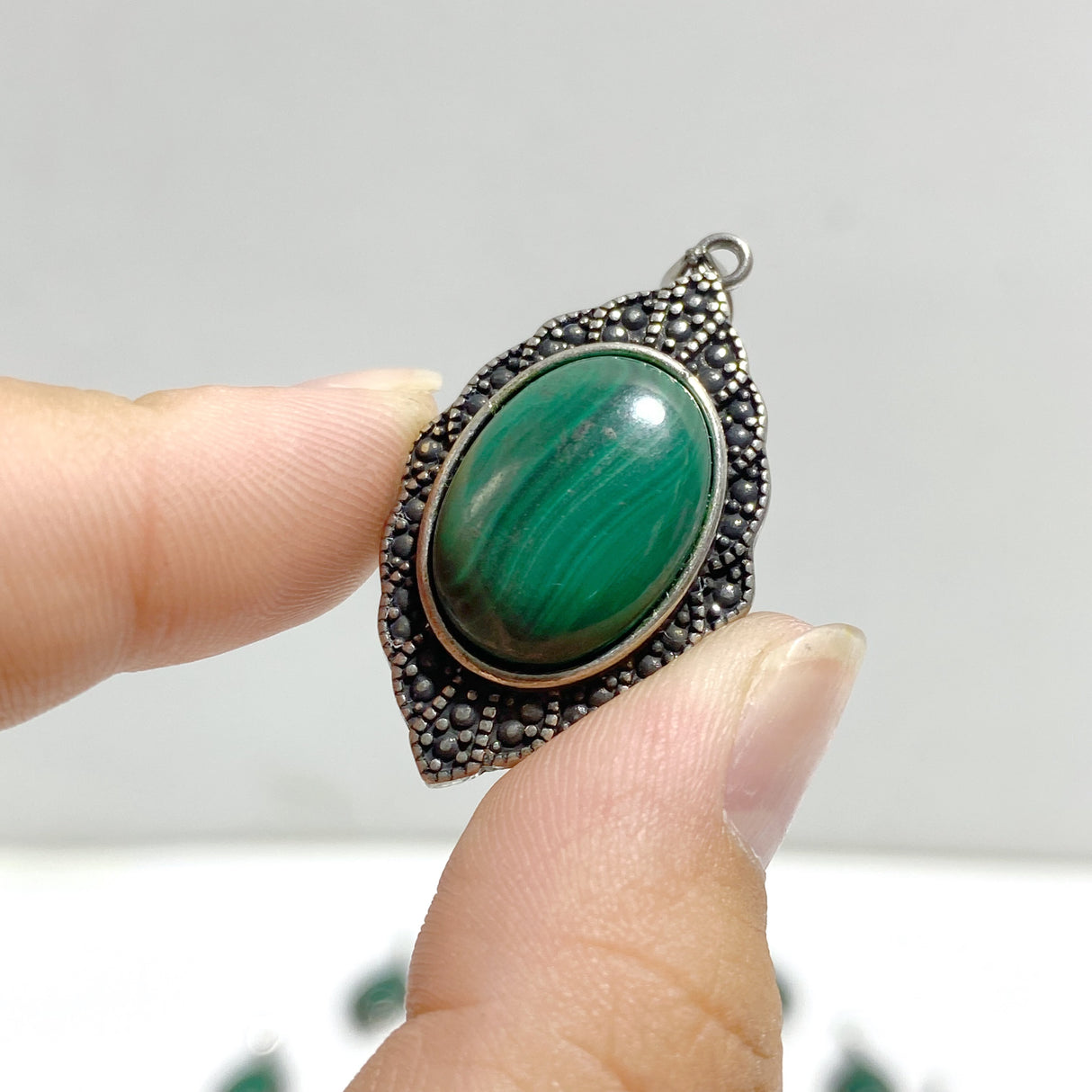 67 Pieces Beautiful Malachite Pendants