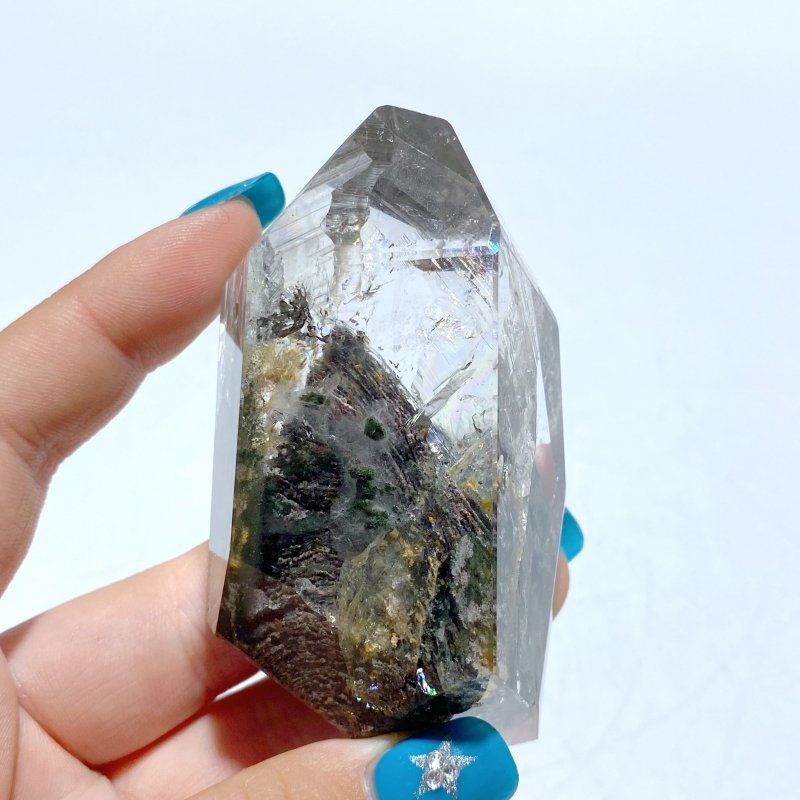 4 Pieces Garden Quartz Free Form 12 - Wholesale Crystals