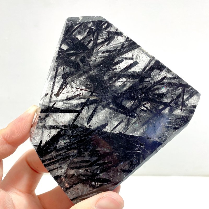 4 Pieces Large Black Tourmaline Free Form - Wholesale Crystals