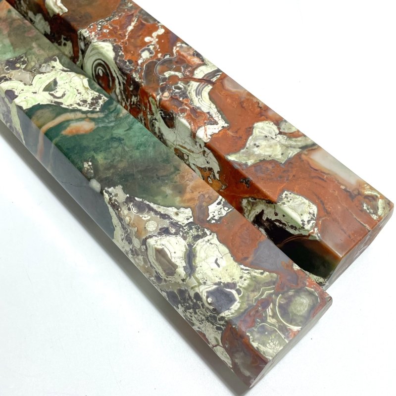 4 Pieces Tall China Agate Tower Point - Wholesale Crystals