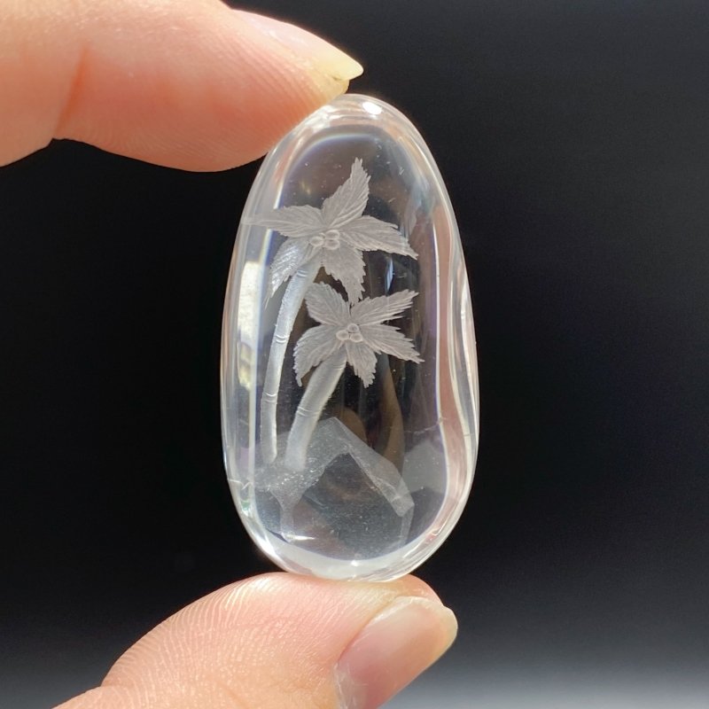 4 Pieces Tree Garden Quartz Inner Scene Carving -Wholesale Crystals