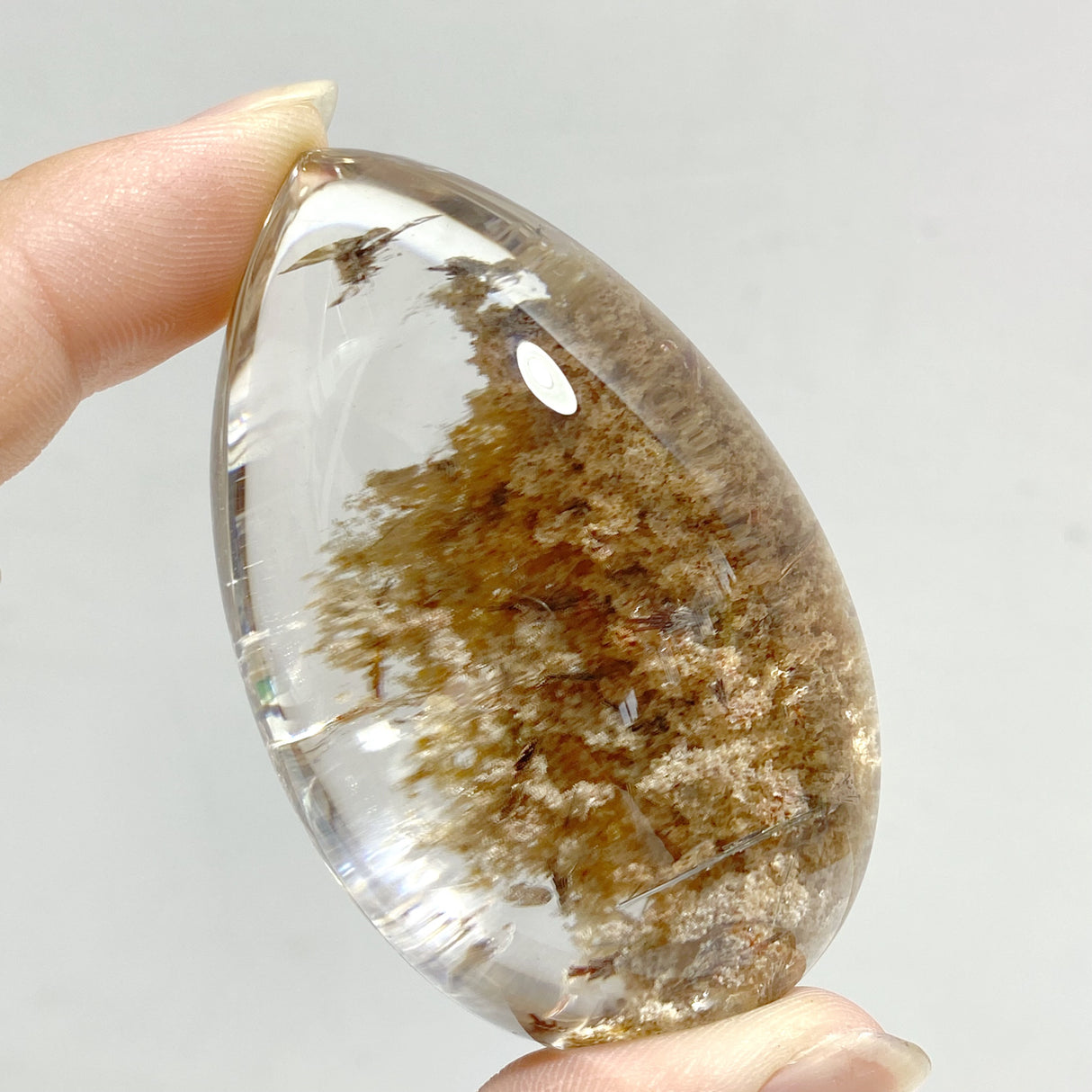 Unique Garden Quartz Waterdrop Shape For DIY Pendant