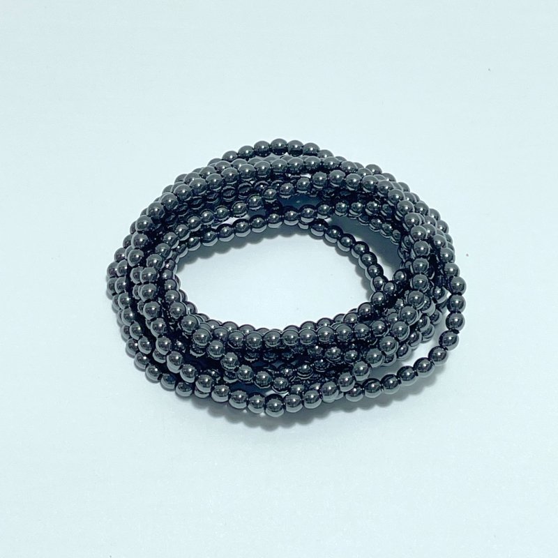 4MM Mini Beads Bracelet Wholesale Opalite Hematite Tiger Eye - Wholesale Crystals