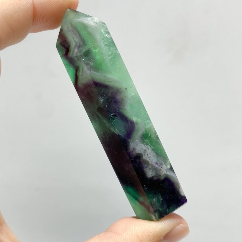 5 - 9CM Feather Fluorite Tower Wholesale - Wholesale Crystals