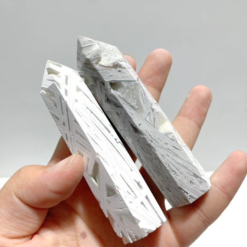 5 - 9CM Morocco Agate Tower Point Wholesale - Wholesale Crystals