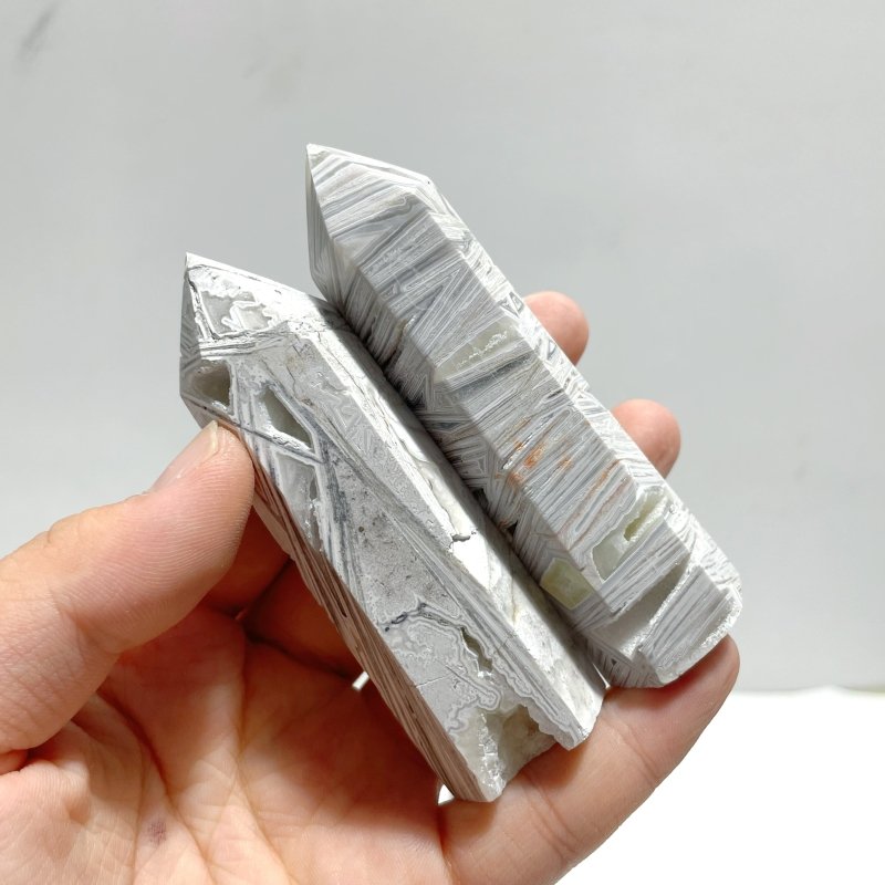 5 - 9CM Morocco Agate Tower Point Wholesale - Wholesale Crystals