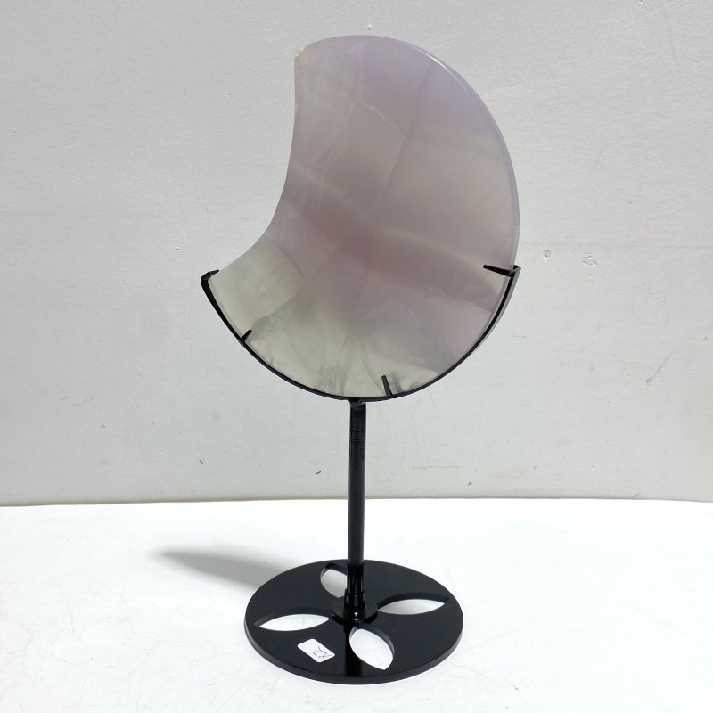 5 Pieces Fluorite Moon Carving With Stand - Wholesale Crystals