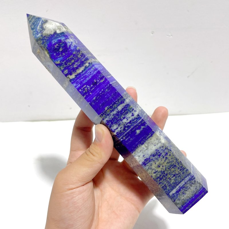 5 Pieces Large Lapis Lazuli Tower - Wholesale Crystals